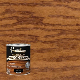 Rust-Oleum Varathane 211719H Premium Wood Stain, Quart, Light Walnut