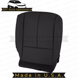 DIY Auto Upholstery 2015 to 2023 Fits Nissan Murano Driver Bottom Leather Seat Covers Black