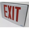 Beghelli NEW FOUR Beghelli Architectural Aluminum LED EXIT SIGN 120/277V