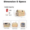 SUNNY BIRD Foldable Insulated Lunch Bag Leakproof Thermal Lunch Box