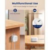 SURAIELEC Extension Cord with Switch On/Off Plug, 6FT Flat Braided