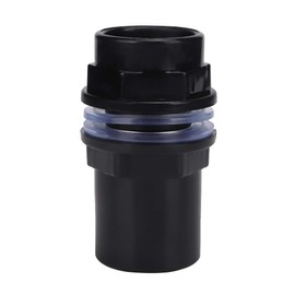 Unibell 1.5 inch bulkhead, 5Pcs/set PVC Aquarium Water Pipe Joint Straight Tube Connector Fish Tank Accessories(32mm)