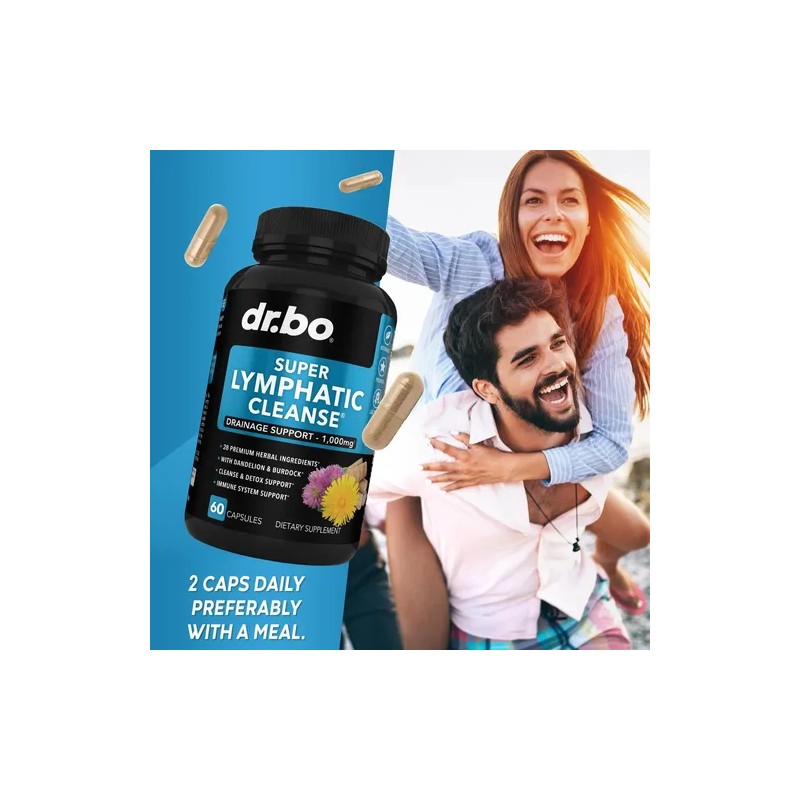 Dr. Bo Drenaje Linfático Herbal 60 Cápsulas