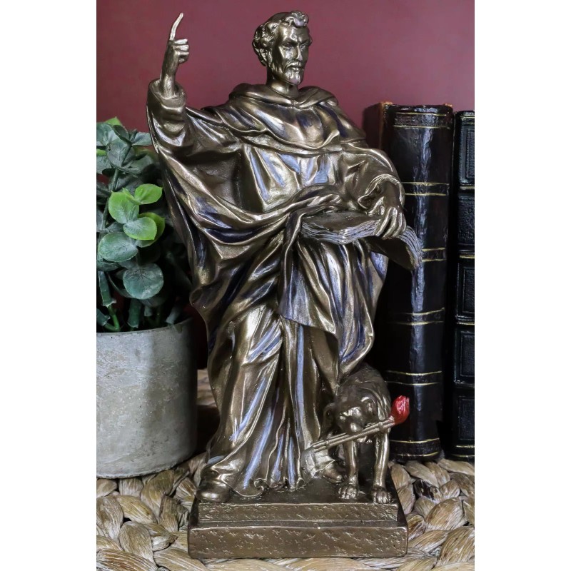 Saint Dominic of Dominican Order Catholic Priest Figurine Patron Saint