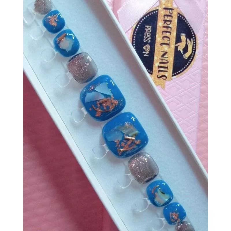 Perfect Nails Press On Uñas Postizas Para Pies