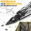 Gift for Men, BIBURY Multitools, Outdoor Multi Tool Foldable Pliers