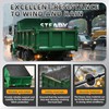 Dump Trailer Tarp Retention Bar with Screws & Hex Key,