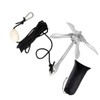 Silscvtt 3.2kg White Folding Anchor Set Folding Grapnel Anchor Kit