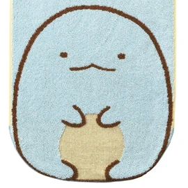 Marushin 6575009700 Face Towel, Sumikko Gurashi, 13.4 x 31.5 inches (34 x 80 cm), Dot and Lizard, 100% Cotton