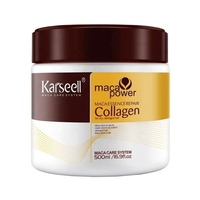Karseell Dry Damaged Hair Repair Set Shampoo Conditioner Mask MACA