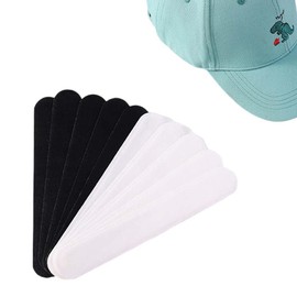 Pack of 20, Sweat Pad, Sweat Sheet, Hat Liner, Collar, Dirty Guard Tape, Sweat Absorbent, Cap Liner, Shirt, Anti-Fade, Sweat Prevention, Disposable, Unisex, Anti-Fatigue, Heat Prevention