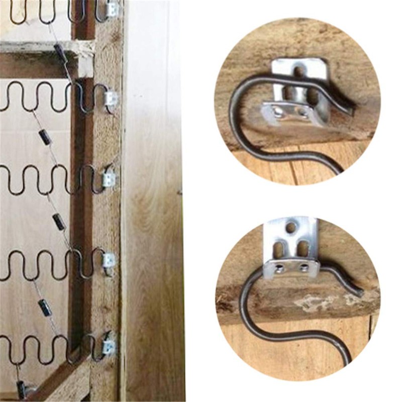 Carkio Replacement Springs, 2pcs 70cm Spring with 8pcs S-Clips 4.0