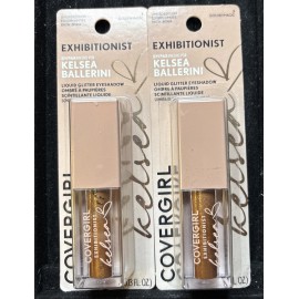COVERGIRL x2 CoverGirl Exhibitionist Kelsea Ballerini Glitter Eyeshadow #3 Golden Magic