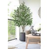 Hollyone Faux Olive Tree 6.7FT Tall Artificial Tree in Pot