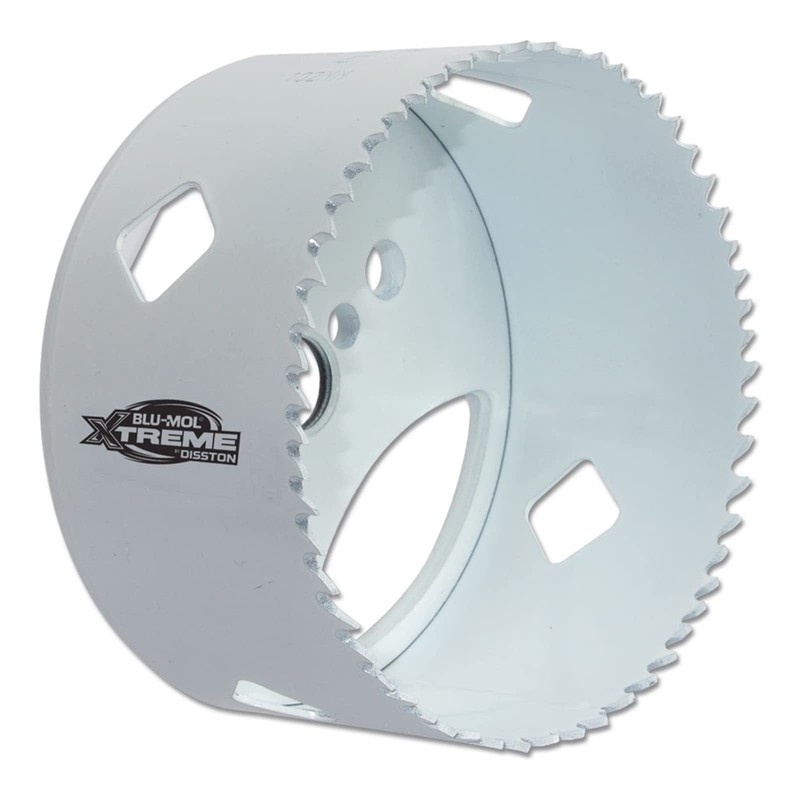 Disston E0211330 3-1/4-Inch Boxed Blu-MOL Xtreme Bi-Metal Hole Saws, 83mm,White