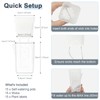 15 Pack 2" Self Watering Pots for Indoor Plants,Mini Clear