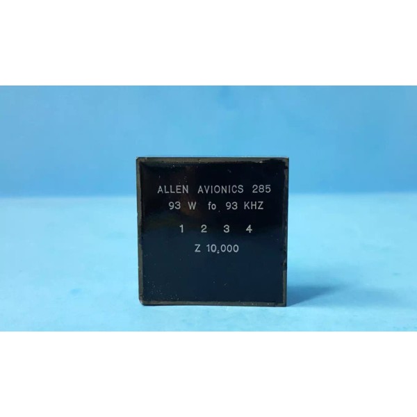 Allen Avionics 1PC- Filter, Allen Avionics 285, 93W fo 93KHZ
