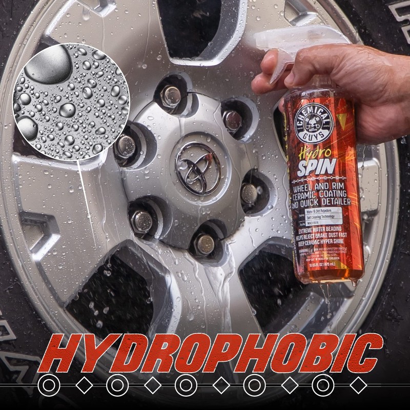 Chemical Guys HydroSpin Wheel & Rim Ceramic Coating and Quick