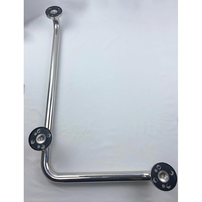 Shower Handicap Grab Bars for Bathroom Wall, L-Shaped Grab Bar,