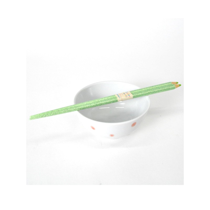 aoba Chopsticks Dishwasher Safe, Natural Wood Color Pencil Pretty Yellow