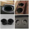 VALICLUD 2PCS Black Plastic Cup Holder Insert, Replacement for Recliner