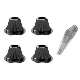 Pemacom Handheld Vacuum Filter 4-Pack - HEPA Replacement Filters, Washable & Reusable for Pemacom DW189 Handheld Vacuum Cleaner