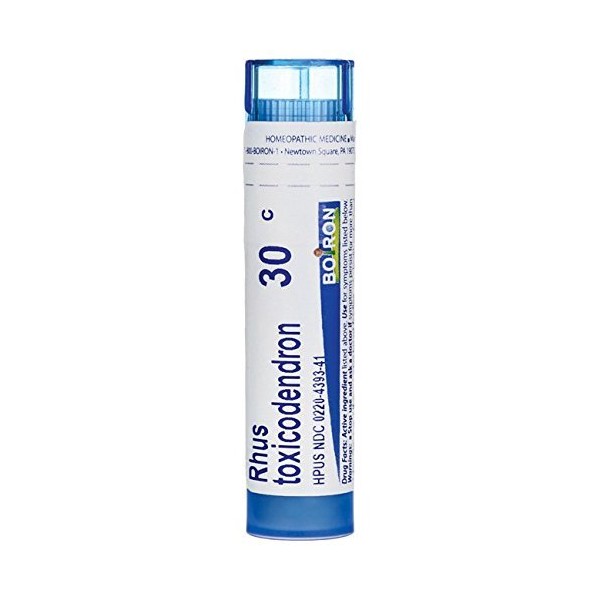 Boiron Rhus Toxicodendron 30C, 80 Pellets (Pack of 3)