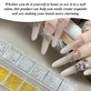 3 Boxes Nail Art Jewellery Set and 1 Magnetic Pen,