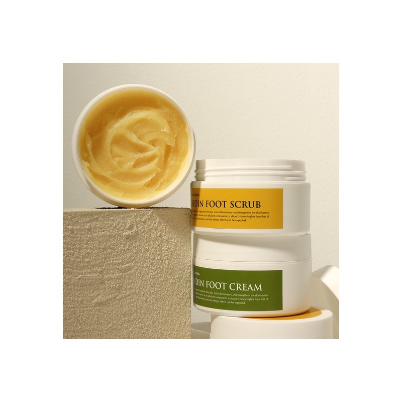 Sosoko Aroma Iosidin Exfoliating Aroma Foot Scrub & Moisturizing Foot