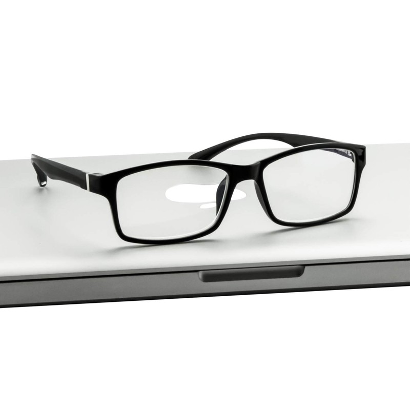 TruVision Readers Computer Reading Glasses 9601-2-GRAY-200