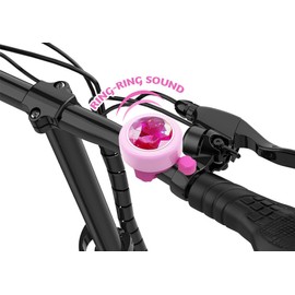 CHILDHOOD Bike Bell for Kids, Pink Gem Bike Accessories for Girls and Kids