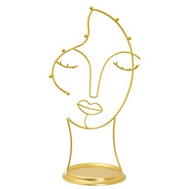 Sass & Belle Maya Wire Gold Jewellery Stand