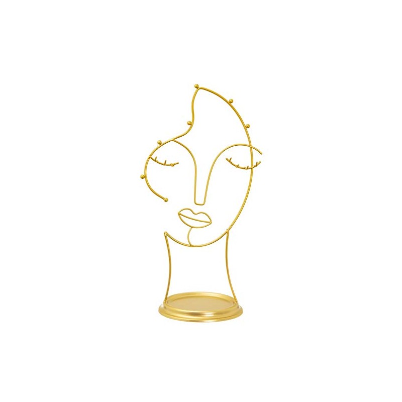 Sass & Belle Maya Wire Gold Jewellery Stand
