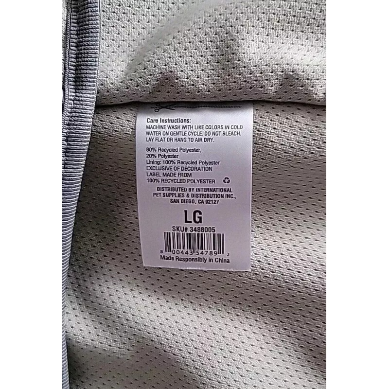 Reddy LARGE Reddy Cooling Dog Vest Cool-to-Touch Technology Cooling Relief