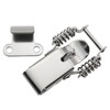 Caishun 2PCS Toolbox Elbow Knuckle Latch 3.7in Silver with Locking
