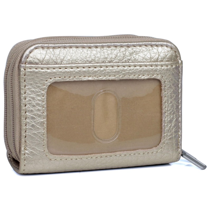 Julia Buxton Smooth Pebble Wizard Wallet