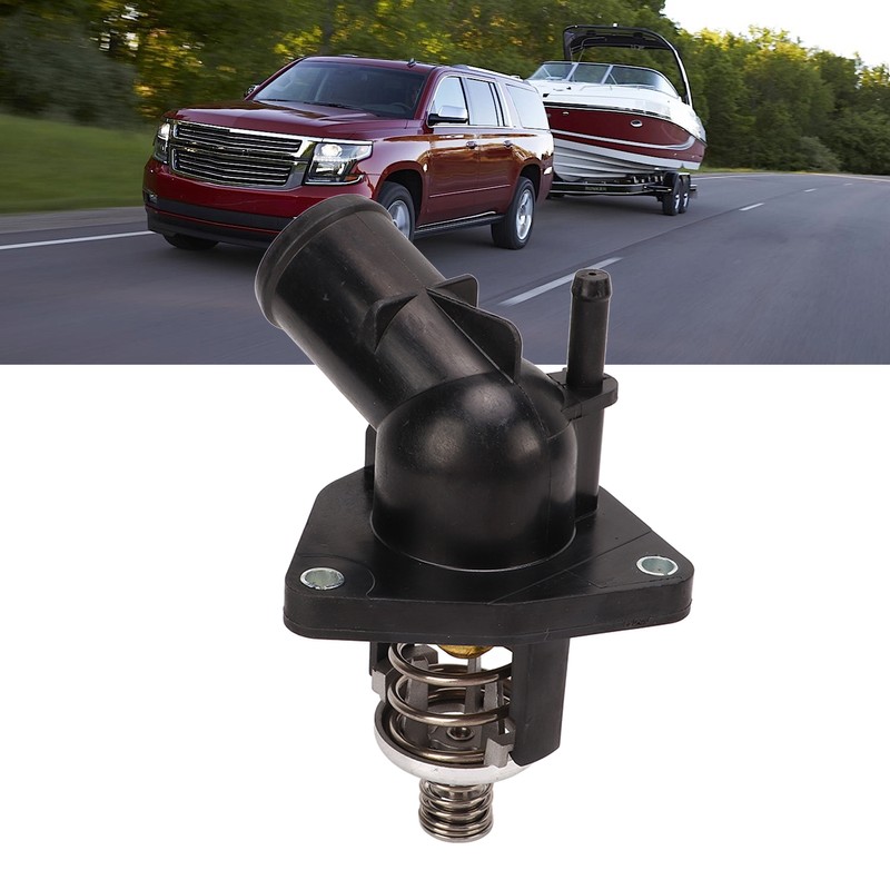 Car Engine Thermostat 12674639 Water Pump Outlet Assembly Replacement