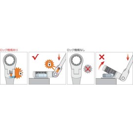 Pro-Auto FLG-24 Flex Lock Gear Wrench 24mm