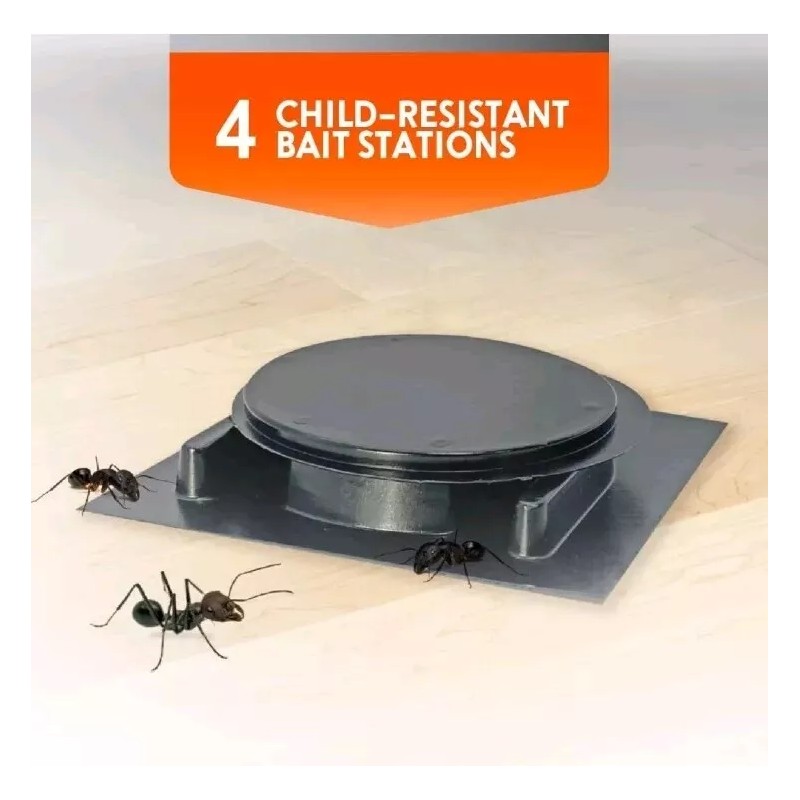 HOMEPLUS Ant Killer - 4 Child-Resistan
