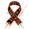 Bag Strap, Wide Boho Pattern, Shoulder Strap for Bags, 80-130
