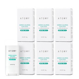 Atomy Derma Calming Sun Stick 6pcs SPF50+PA++++ / 애터미 더마 카밍 선스틱 6개입 SPF50+PA++++