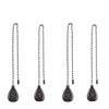 4 Pack Bronzed Ceiling Fan Pull Chain Extension, 12.5 Inches