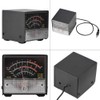 Zerone External S-Meter for FT-857/FT-897 Radios, Zerone2k69extrib Black