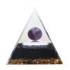 Positive Energy Pyramid 6cm Star Sky Tai Chi Healing Crystal