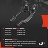 A-Premium 2 x Front Outer Tie Rod Ends, Compatible with