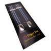 TigerTie Unisex Y-shaped braces with 3 extra strong clips, striped
