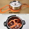 SiCheer Pressure Cooker Sling Silicone Bakeware Sling Compatible with Instant