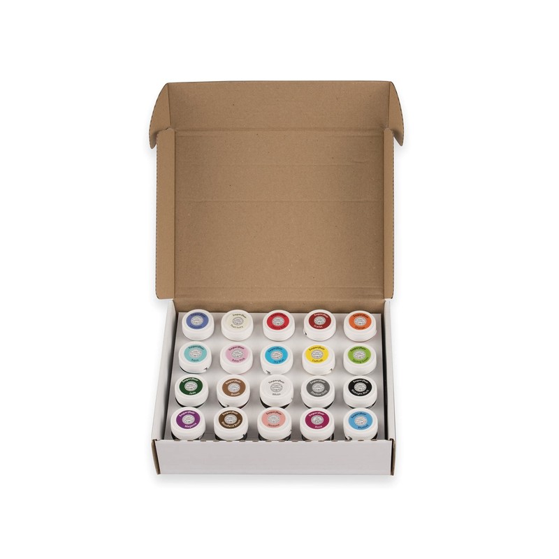 Sugarflair Pastel Paste Food Colouring Essentials Collection 20 x 25