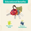 B. toys – LucKeys – Pretend Play Keys – 4