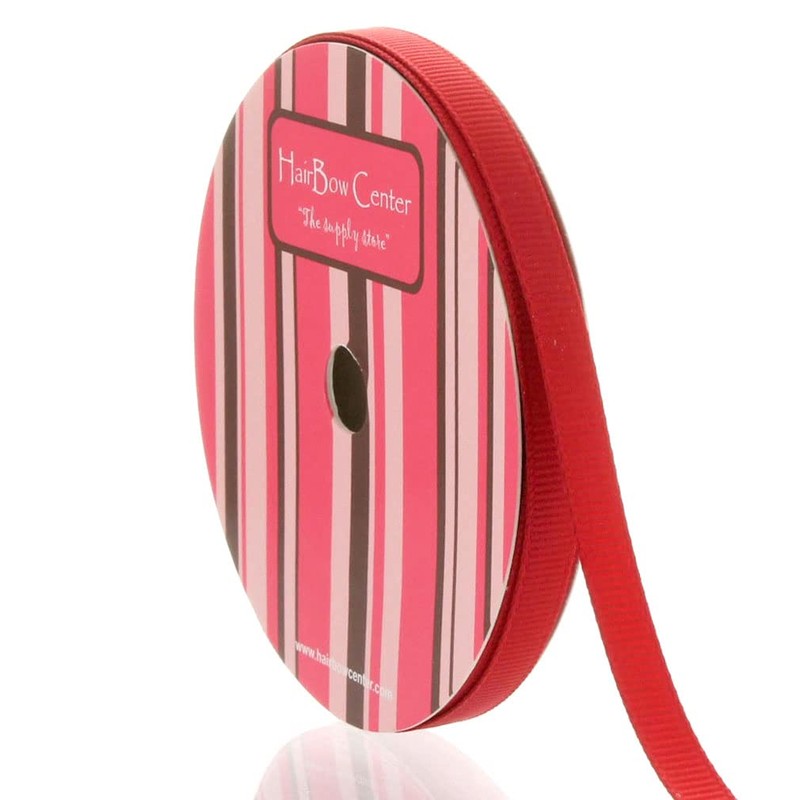 1/4" Grosgrain Ribbon Solid 835 Tan 10yd